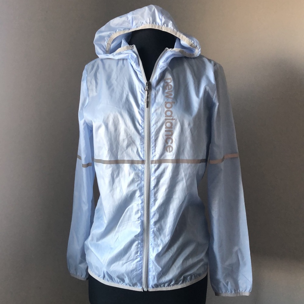 New Balance Blue Windbreaker M